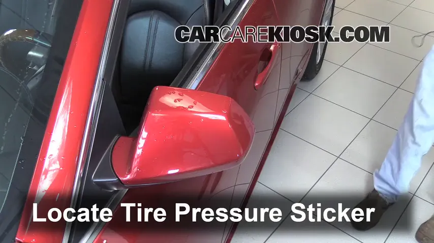 2010 Cadillac CTS 3.0L V6 Sedan Tires & Wheels Check Tire Pressure